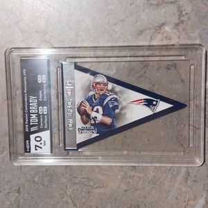 Tom Brady Pennant Graded